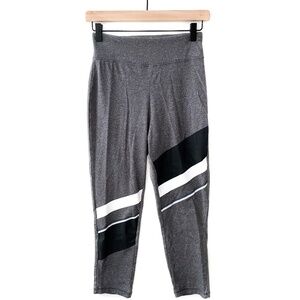 SO High Rise Yoga Leggings Stretchy Gray Black White Lounge Athletic Medium